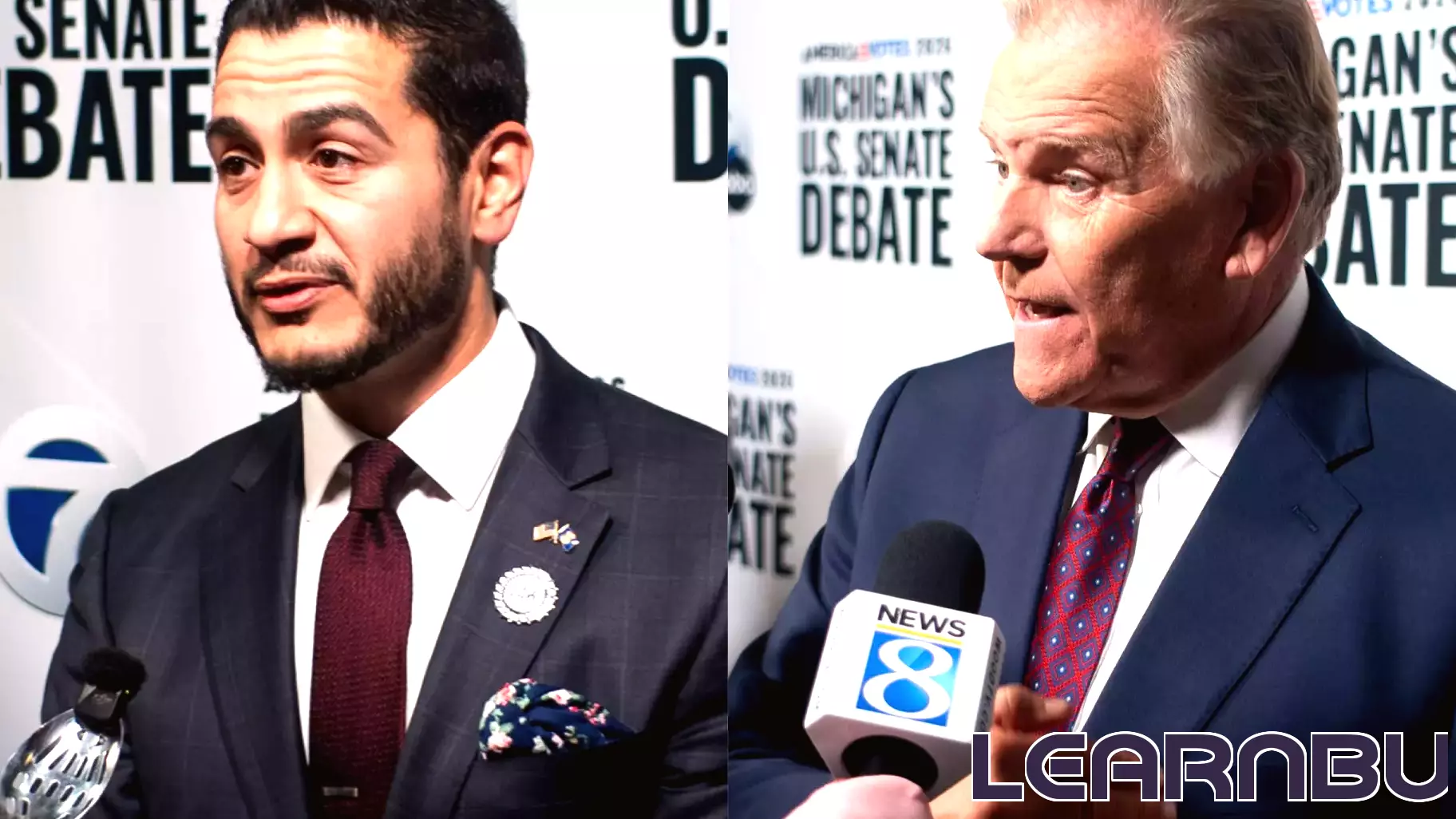 El-Sayed and Rogers clash over tariffs, education and public safety at second Senate debate