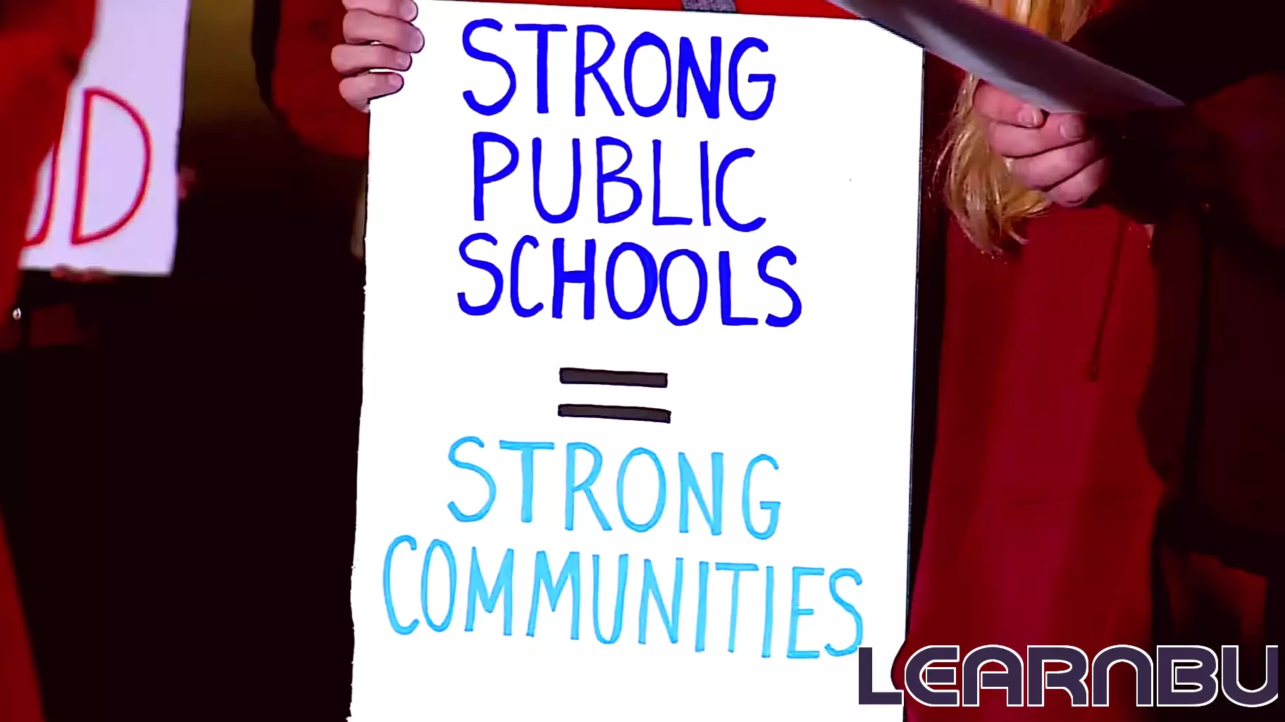Local Educators Demonstrate Support for the Department of Education