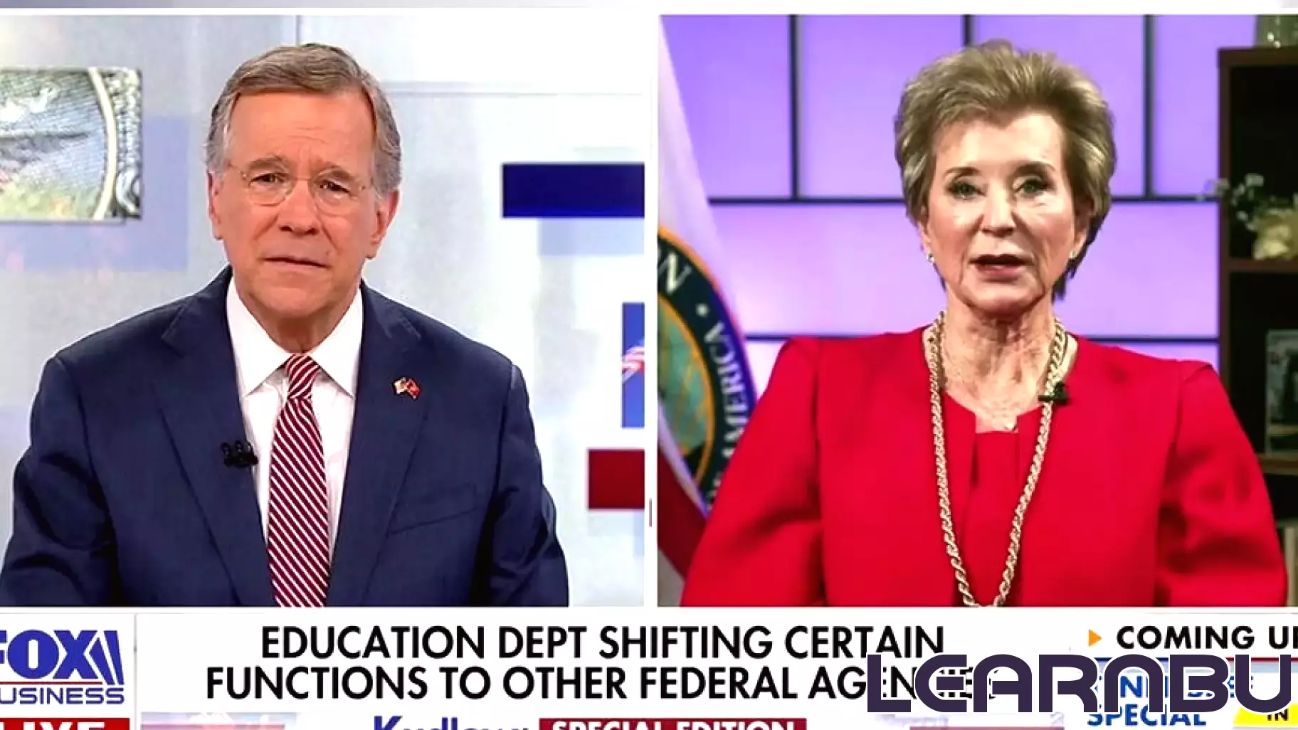 U.S. Education Secretary Linda McMahon Discusses Efforts to Streamline Education Bureaucracy