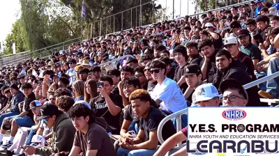 Famoso Dragstrip hosts NHRA Youth and Education Services program