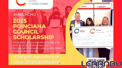 Last Call for Poinciana Council Scholarship Applications